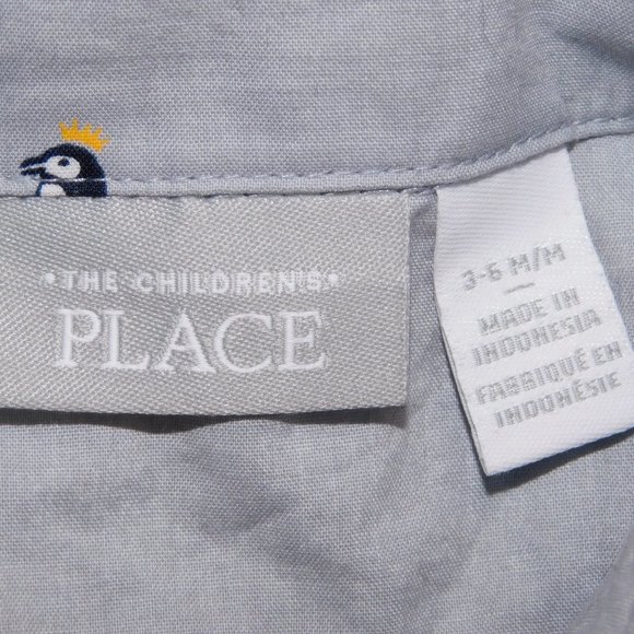3-6 Months Boy Penguin bodysuit Shirt - Picture 2 of 4